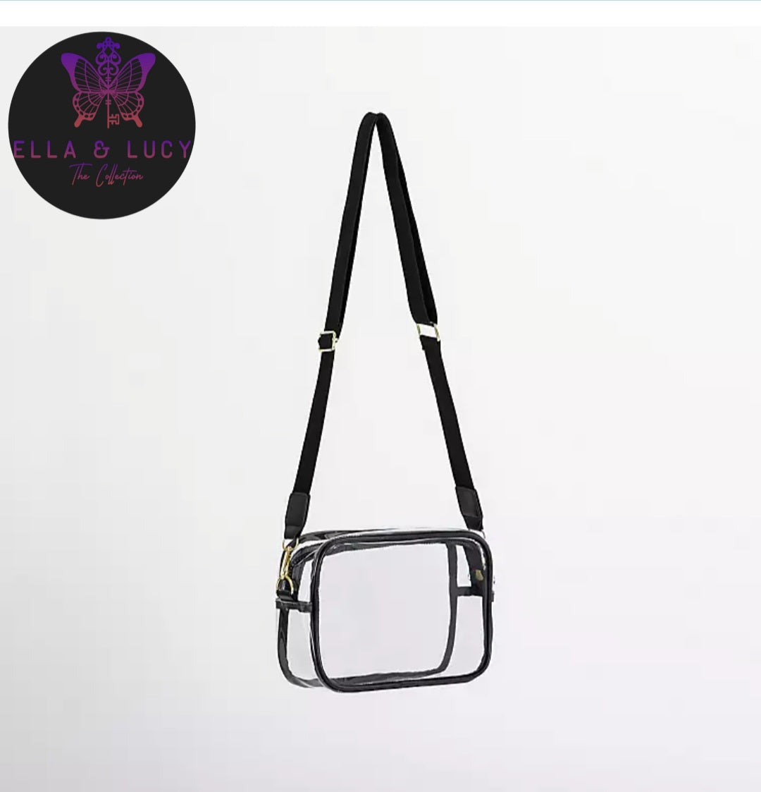 Customized Clear Crossbody Bag