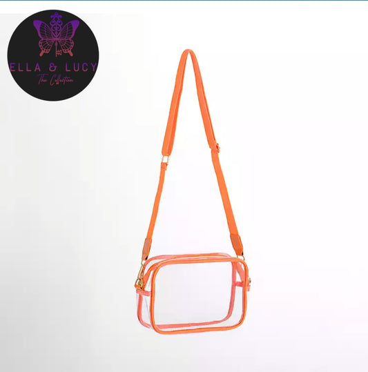 Customized Clear Crossbody Bag