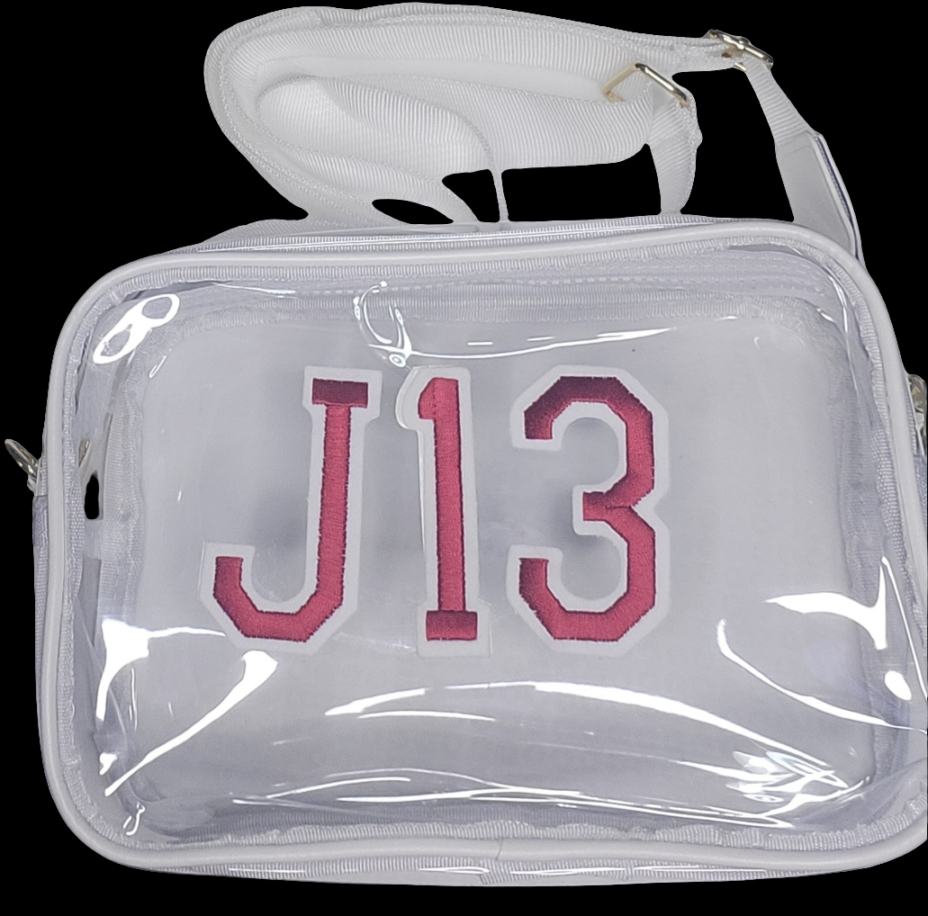 Customized Clear Crossbody Bag