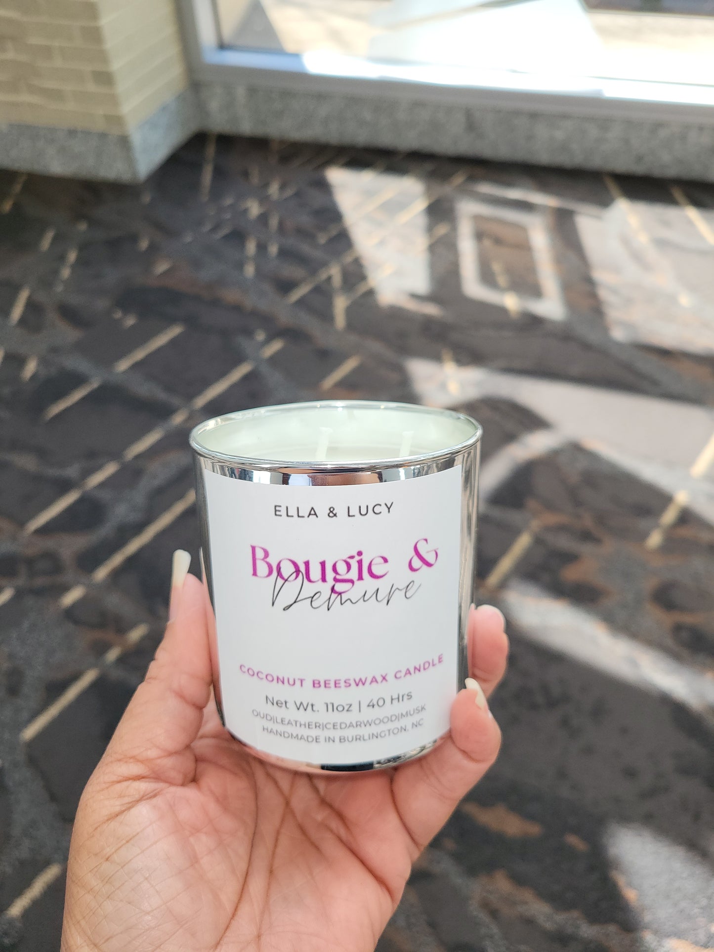 Bougie and Demure Candle