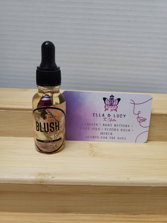 Blush and Bloom Body oil