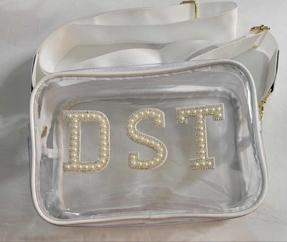 Customized Clear Crossbody Bag