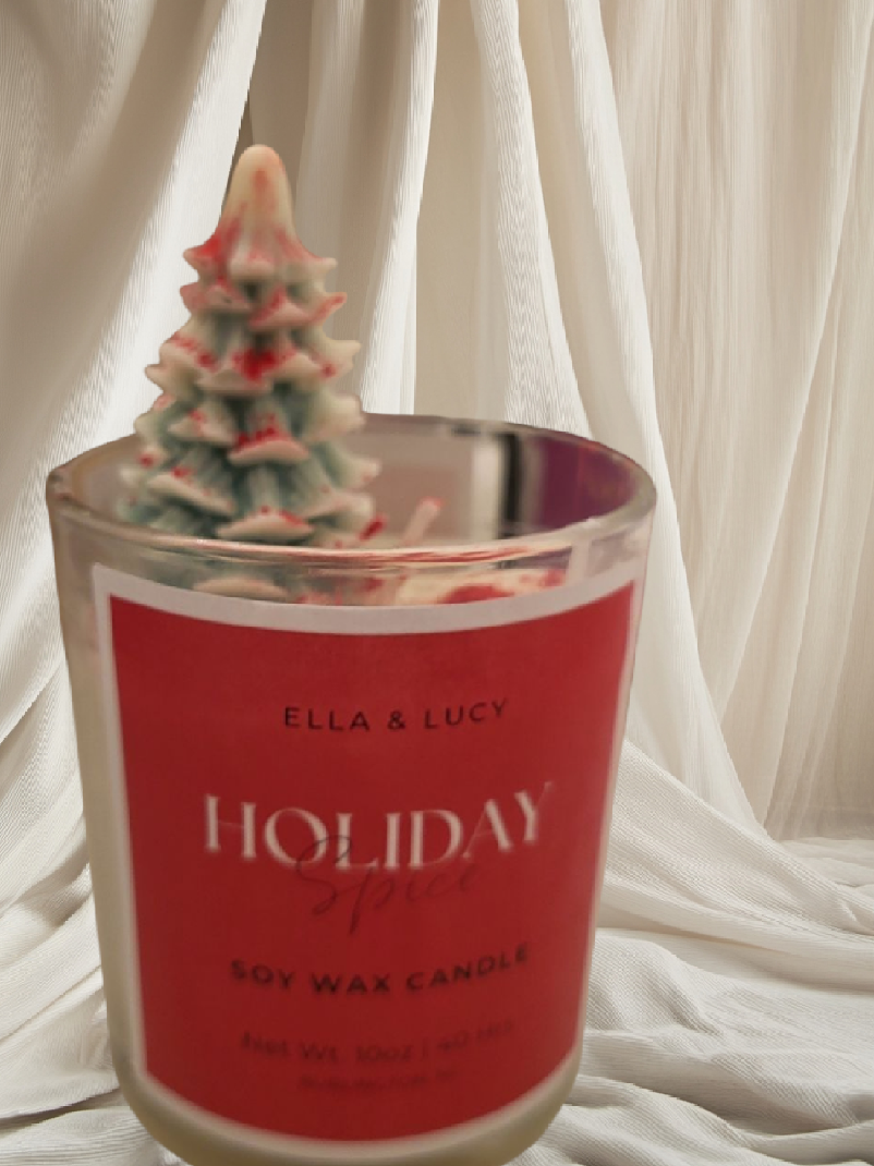 Holiday Spice candle.