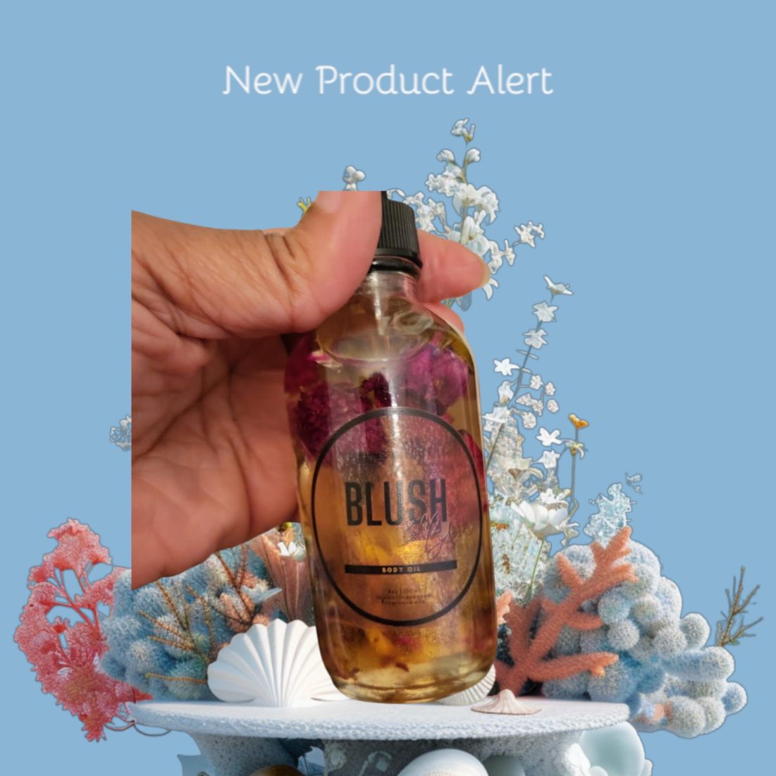 Blush and Bloom Body oil