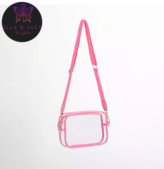 Customized Clear Crossbody Bag