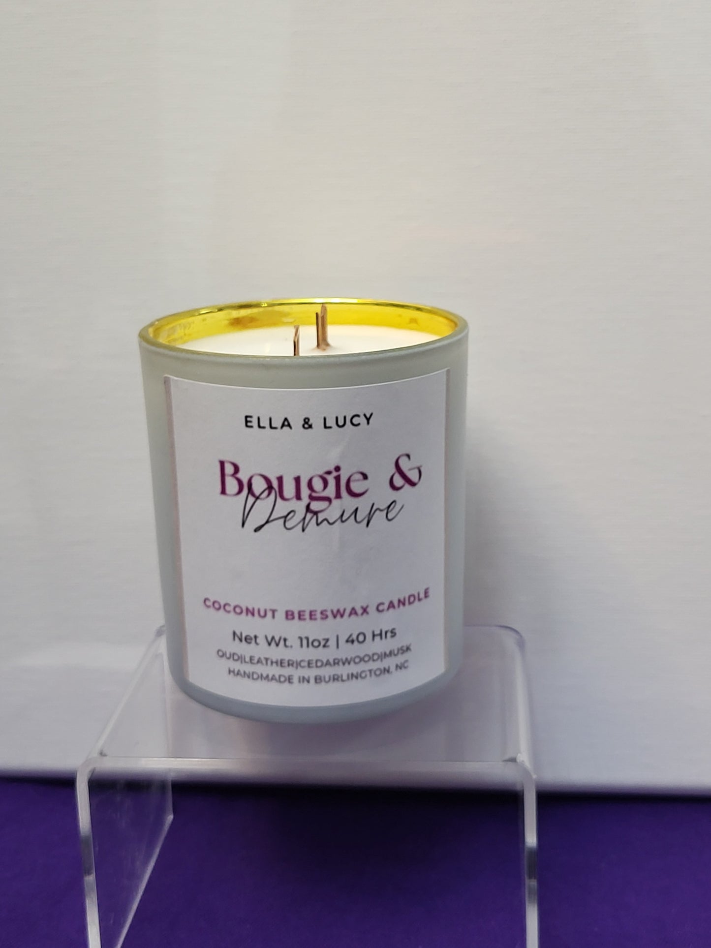 Bougie and Demure Candle