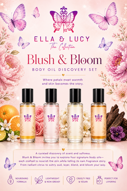Discovery Blush and Bloom Body oil set