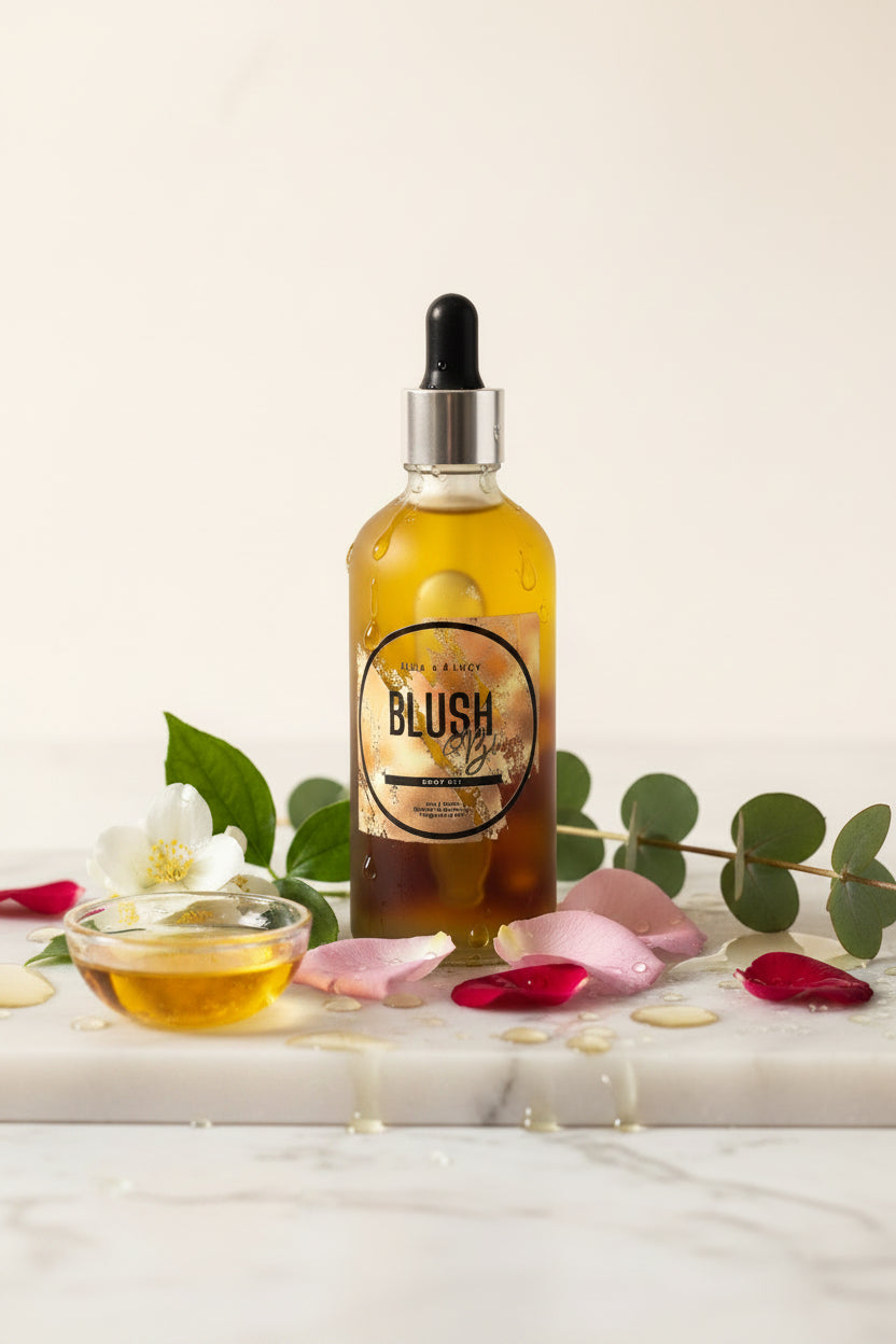 Blush and Bloom Body oil